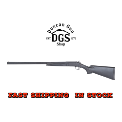 Stevens 19202 301 Compact 410 Gauge 3 1rd 22 Matte Black Carbon Steel Barrel, Matte Black Carbon Steel Receiver, Fixed Matte Black Synthetic Stock, Ambidextrous
