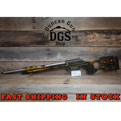 MPA VANQUISH GT RH GALAXY ORANGE AND TURQUOISE STANDARD BUTTSTOCK 2 NESTING BRIDGES WITH TAPE MEVG GRIP AMERICAN RIFLE CO ACTION