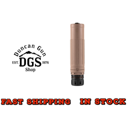 Dead Air Armament Sandman X, Suppressor, 7.62 NATO, Haynes 282 Construction, High Temperature Cerakote Finish, Flat Dark Earth, Includes DA438 KeyMo Adapter and DA116 KeyMicro 3 Prong Flash Hider with 5/8-24 Thread Pitch SMXKMFDE