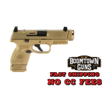 FN 66101794 509C MRD  Compact W/Compensator Frame 9mm Luger 4.20 15+1 12+1 Black Flat Dark Earth PVD Flat Dark Earth