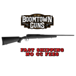 Savage Arms 57368 Axis II  Full Size 6.5 Creedmoor 4+1 22 Matte Black Sporter Barrel, Matte Black Carbon Steel Receiver Drilled & Tapped, Matte Black Fixed Synthetic Stock, Right Hand
