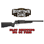 Savage Arms 13823 Rascal Target Youth 22 LR 1rd 16.12 Matte Black Threaded Barrel, Matte Black Picatinny Rail Carbon Steel Receiver, Matte Black Fixed Wood Stock, Right Hand