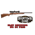 Savage Arms 96222 93R17 GVXP Full Size 17 HMR 5+1 21 Matte Blued Carbon Steel Barrel, Matte Blued Steel Receiver, Satin Hardwood Wood Stock, Factory Mounted & Boresighted 3-9x40mm Scope, Right Hand