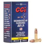 CCI 22LR SUBSONIC SHP 1050FPS