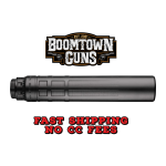 Dead Air Armament Nomax 33, Suppressor, 9.60 Length, Rated Up to 33XC, Titanium, Cerakote Finish, Black, Xemax Adapter & DA150 Muzzle Brake NOMAX33XEMAXBLK