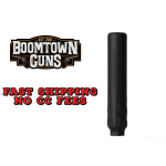 HUXWRX Safety Company Flow 22 Ti, Suppressor, 22 LR, Cerakote Finish, Black, Grade 5 Titanium, 1/2x28 Direct Thread 3076
