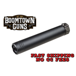 Surefire 2nd Gen SOCOM Rifle Suppressor, RC2, 7.62MM, Black Finish, End Mount Fast Attach SOCOM762-RC2-BK