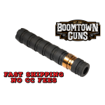 Q Erector 9, Suppressor, 9MM, Anodized Finish, Black, Stainless Steel Construction, 1/2x28 Piston SIL-E-9-BLACK
