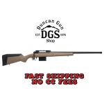 Savage Arms 57491 110 Tactical Desert Full Size 300 Win Mag 5+1 24 Matte Black Heavy Threaded Barrel, Picatinny Rail Carbon Steel Receiver, Matte Flat Dark Earth Adj AccuStock Synthetic