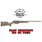 Christensen Arms 8011501700 Evoke  Full Size 308 Win 4+1 20 Flat Dark Earth Cerakote #4 Contour Threaded Barrel, Mossy Oak Bottomland Fixed Hybrid Hunter w/Picatinny Rail Synthetic Stock
