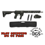 SMITH AND WESSON RESPONSE 9MM 16IN BARREL 23RD BLACK W/CRIMSON TRACE TAC LIGHT AND CASE 14399