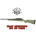 Ruger 6974 American Predator  Full Size 308 Win 4+1 18 Matte Black Threaded Barrel, Matte Black Steel Receiver w/Picatinny Rail, Moss Green Fixed Synthetic Stock