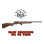 Savage Arms 20700 Mark II G Full Size 22 LR 10+1 21 Matte Black Sporter Barrel, Matte Black Drilled & Tapped Carbon Steel Receiver, Satin Brown Fixed Wood Stock, Right Hand