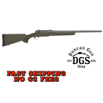 Savage Arms 58037 110 Trail Hunter 270 Win 4+1 22 Threaded/Medium Heavy Profile, Tungsten Gray Cerakote Barrel/Rec, OD Green Hogue Overmold Stock, Adj. AccuTrigger, Weaver Base