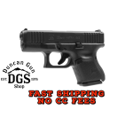 Glock UA265S201MOS G26 Gen5 MOS Sub-Compact Frame 9mm Luger 10+1 3.43 Black GMB Barrel, Black nDLC MOS Cut/Serrated Steel Slide, Black Polymer Frame, USA Made