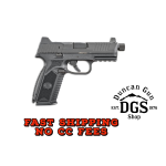 FN 66100375 509T  9mm Luger 17+1/24+1, 4.50 Black Steel Threaded Barrel, Matte Black Optic Ready/Serrated Stainless Steel Slide, Matte Black Polymer Frame w/Picatinny Rail