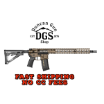 Radian Weapons Model 1, Semi-Automatic, 223 Wylde Chamber, 16 Barrel With Dead Air Flash Hider, Cerakoted Finish, Radian Brown, Aluminum M-LOK Handguard, Titanium Forward Assist, Magpul Pistol Grip and Stock, Raptor-SD Ambidextrous Charging Handle, 3