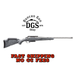 Ruger 46909 American Gen II 223 Rem 10+1, 20 Gun Metal Gray Cerakote Spiral Threaded Barrel, Gun Metal Gray Cerakote Receiver w/Picatinny Rail, Gray Splatter Adjustable Synthetic Stock
