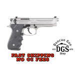 BER 92FS BRIG INOX 3DOT RUB 9MM