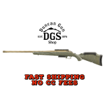 Ruger 46940 American Predator Gen II 22 ARC 10+1 22 Burnt Bronze Cerakote Threaded Barrel, Picatinny Rail Steel Receiver, Green Splatter Adjustable Synthetic Stock