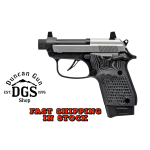 Beretta USA J20X22R8M3 20X Bobcat Bug Out Bag Micro Frame 22 LR 8+1 2.80 Black Threaded Tip-Up Barrel, Inox ELS/Serrated Slide, Black Polymer Frame w/Beavertail, Helica Texture Grip