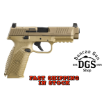 FN 66100722 509 MRD 9mm Luger 17+1 Black Flat Dark Earth PVD Flat Dark Earth