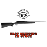 Savage Arms 57368 Axis II  Full Size 6.5 Creedmoor 4+1 22 Matte Black Sporter Barrel, Matte Black Carbon Steel Receiver Drilled & Tapped, Matte Black Fixed Synthetic Stock, Right Hand
