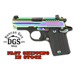 SIG P238 380ACP RAINBOW TITANIUM 2.7 SAO 6RD