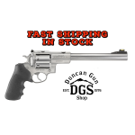 Ruger 5526 Super Redhawk  22 Hornet 8rd 9.50 Satin Stainless Steel Barrel, Cylinder & Frame, Black Hogue Tamer Monogrip Grip, Transfer Bar Safety