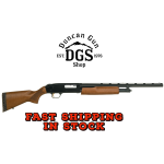 Mossberg 57110 505  Youth 20 Gauge 3 4+1 20 Vent Rib Barrel, Dual Extractors, EZ-Reach Forend, Blued Metal Finish, Hardwood Stock, Includes Accu-Set Chokes