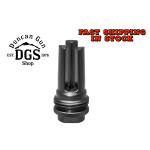 SilencerCo ASR Flash Hider 9MM 1/2X28 Nitride Finish Black AC1570