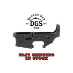 Sons of Liberty Gun Works Angry Patriot Lower Receiver, Stripped Lower Receiver, Multi Cal, Anodized Finish, Black L-AP-A-BLK