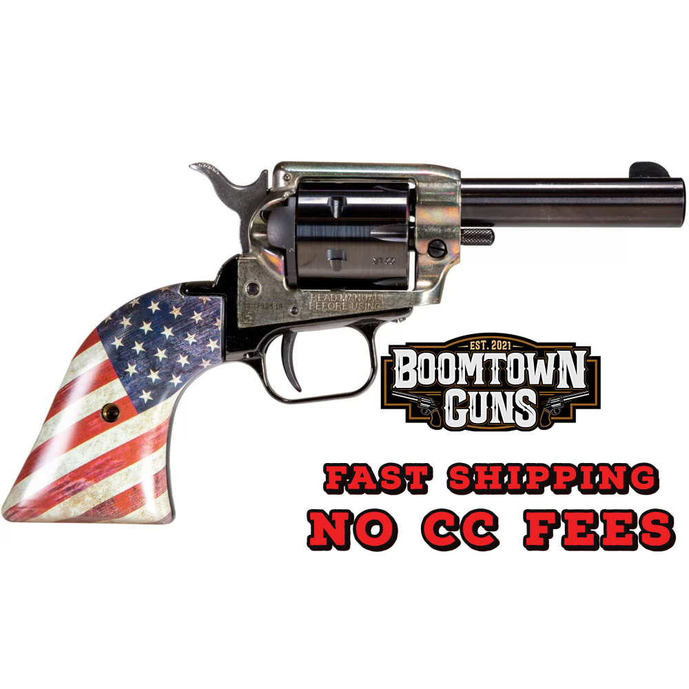 HERITAGE BARKEEP 22LR 6RD 3.6'' US FLAG BK22CH3USFLAG