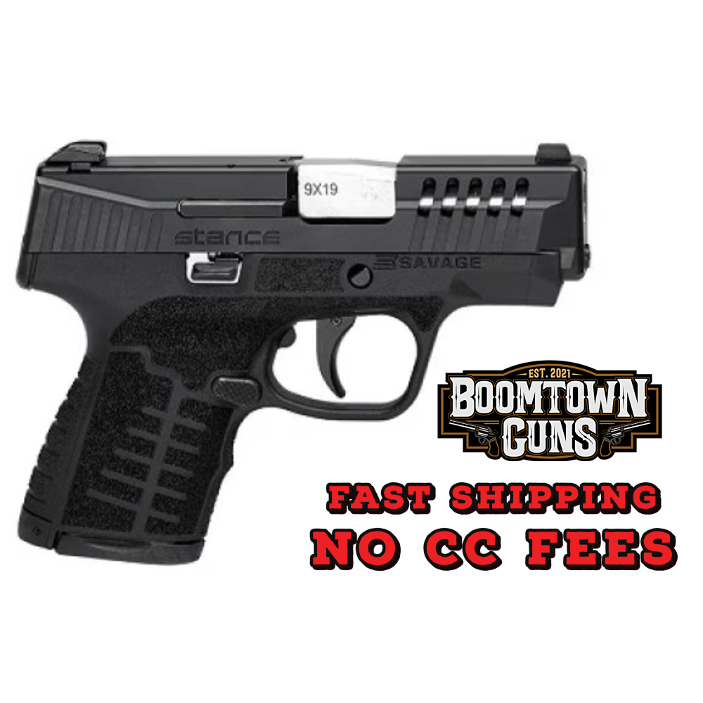 SAVAGE STANCE MC9 BLK 9MM 10+1 7+1 MAG 67035