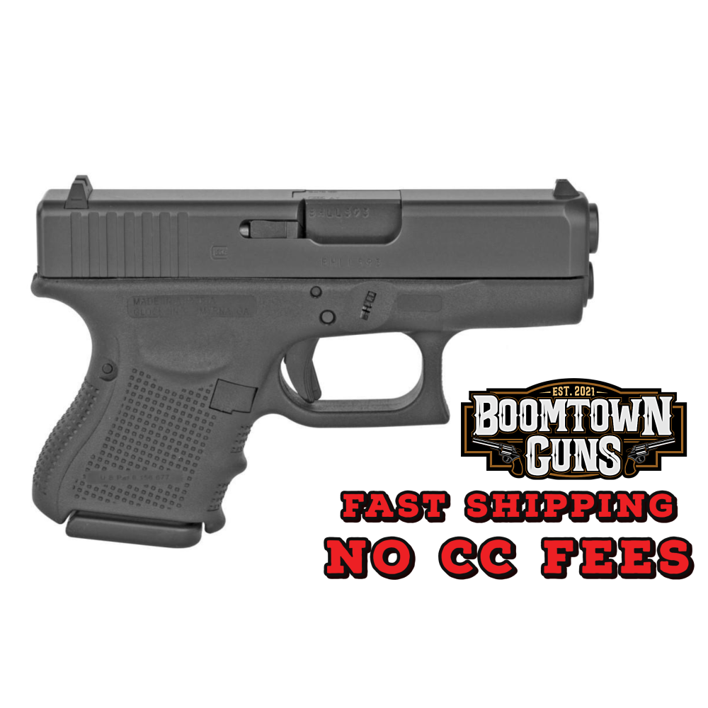 GLO G26 G4 9MM SUBCOMP 3 MAGS 3.4"