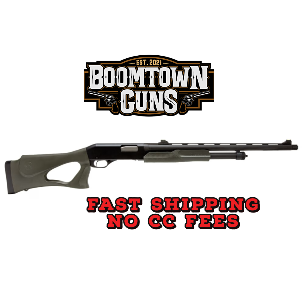 Savage Arms 23250 320 Turkey 12 Gauge 3 5+1 22 Barrel, Matte Black Rec/Barrel, Matte OD Green Fixed Ambidextrous Thumbhole Stock  Includes Extended Extra Full Turkey Choke