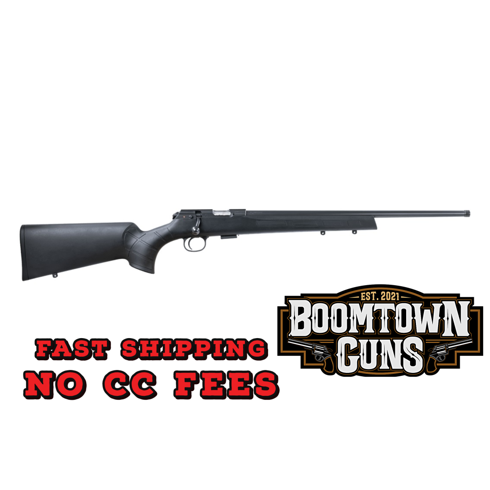 CZ-USA 02315 CZ 457 American SR Full Size 17 HMR 5+1 20 Black Nitride Steel Threaded Barrel Black Nitride Steel Receiver Black Fixed American Style Stock Right Hand