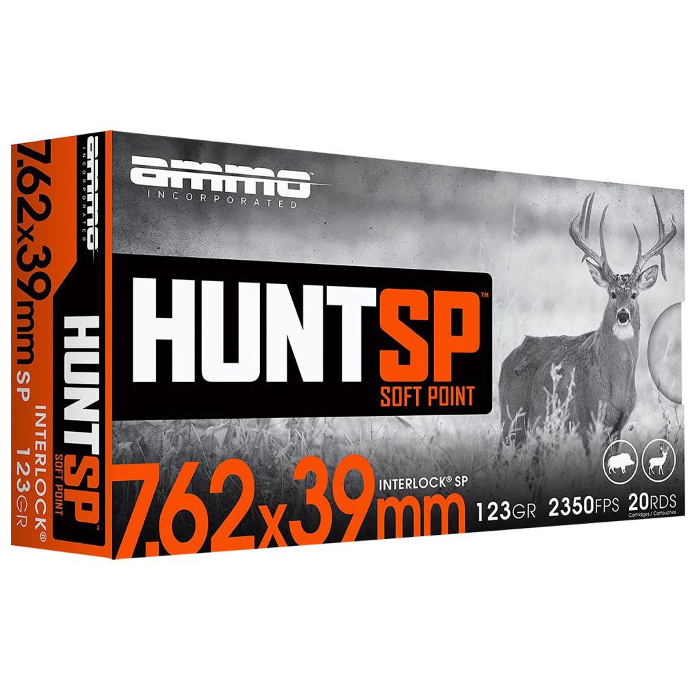 AMMO INC. 7.62X39MM 123gr 20RD BOX
