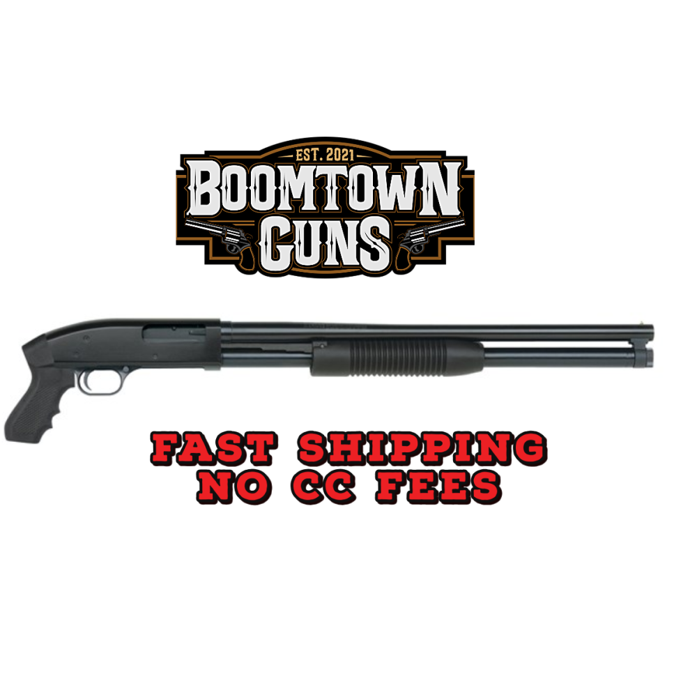 Maverick Arms 31080 88 Cruiser 12 Gauge 7+1 3 20 Blued Barrel w/Cylinder Bore, Bead Sights, Dual Extractors, Anti-Jam Elevator, Synthetic Pistol Grip Stock w/Ribbed Forearm, Cross-Bolt Safety