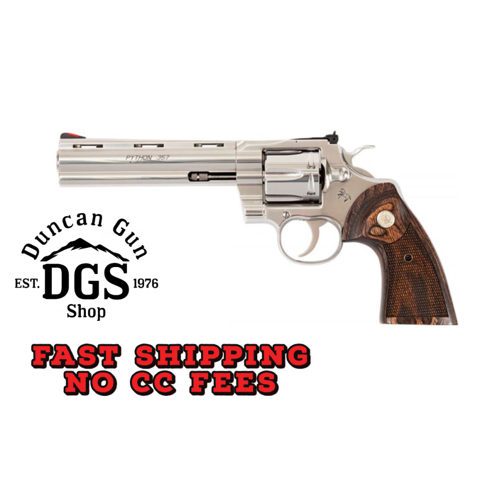 COLT PYTHON 357MAG 6" SS