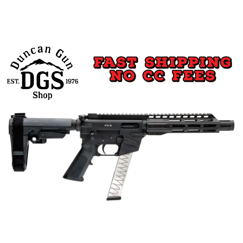 FO FX-9 8'' PISTOL 9MM W SBA3