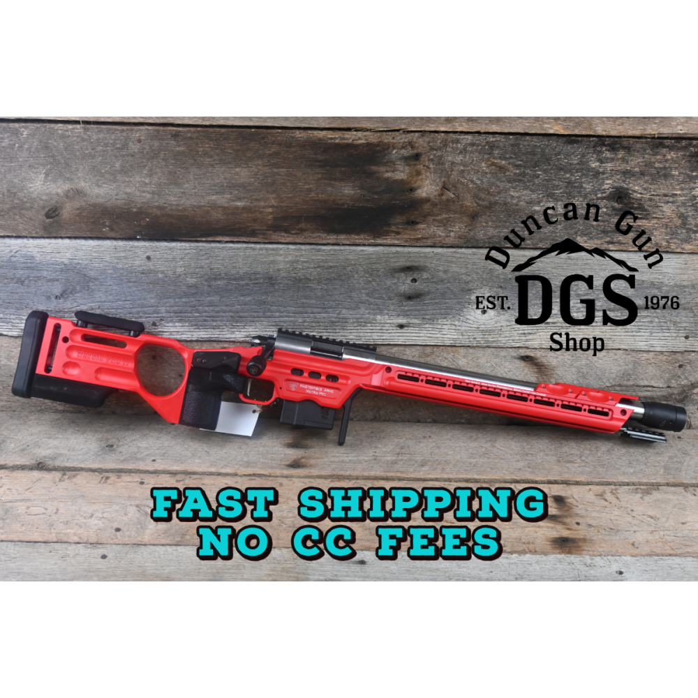 MASTERPIECE ARMS MATRIX PRO II .22LR 20" MARINE RED HEAVY MATCH CONTOUR 1:16 TWIST