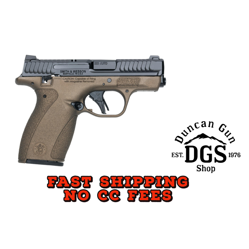 S&W Bodyguard2.0 Exclusive "MID_BRO" M&P .380 Auto Midnight Bronze Grip