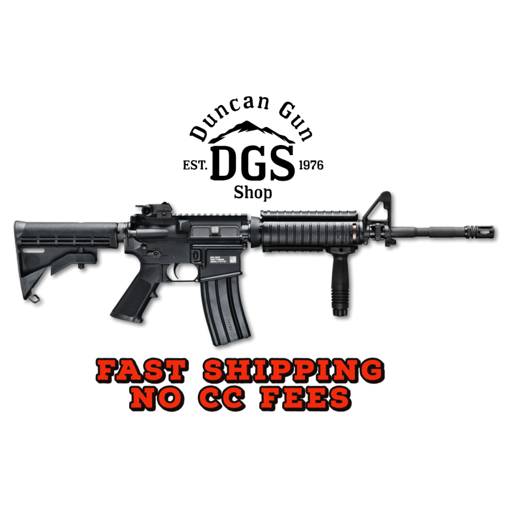 FN 36318 FN 15 M4 Military Collector 5.56x45mm NATO 16 Black Barrel / Receiver 30+1, Matte Black 6 Position Collapsible Stock, Black A2 Grip, Optics Ready