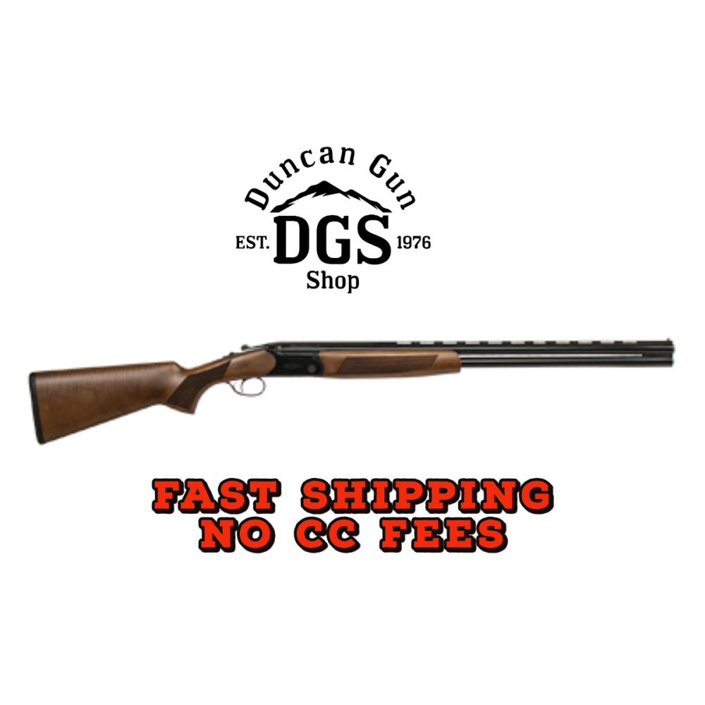 CZ-USA 06093 Drake  20 Gauge 3 2rd 28 Barrel, Gloss Black Chrome Metal Finish, Turkish Walnut Fixed Pistol Grip Stock Includes 5 Chokes
