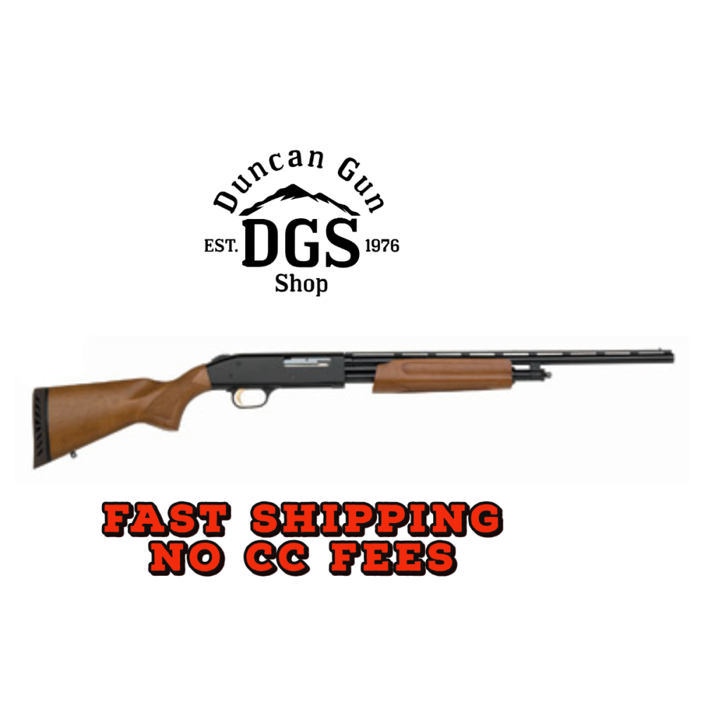 Mossberg 57120 505  Youth 410 Gauge Pump 3 4+1 20 Blued Steel Vent Rib Barrel, Blued Steel Receiver, Hardwood Stock, Right Hand