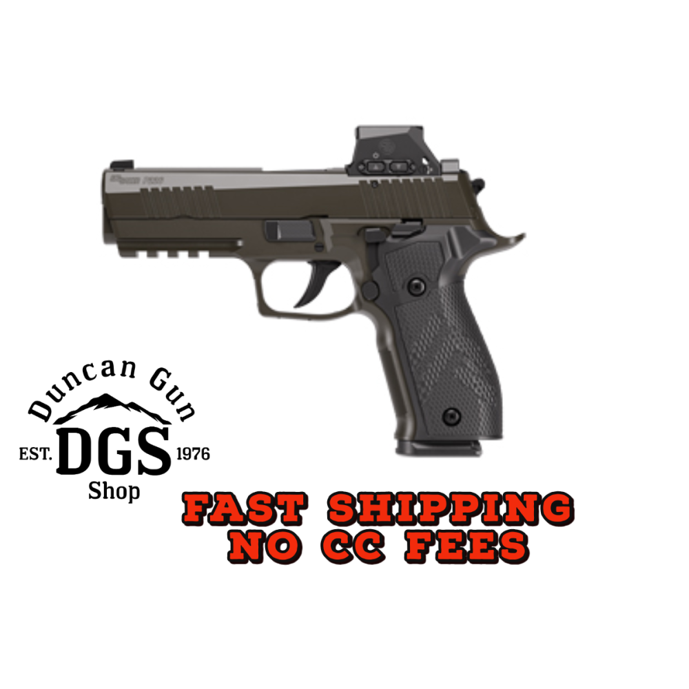SIG P226X LEGION 9MM 4.4 BULL ROMEOX PRO DA/SA (3)18RD HOGUE