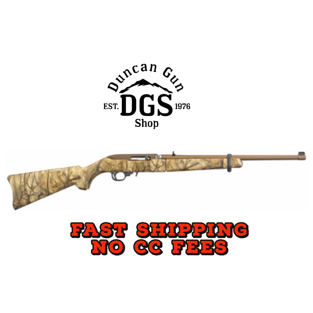 RUG 10/22TD 22LR 16.63" BRNT BRNZE TALO
