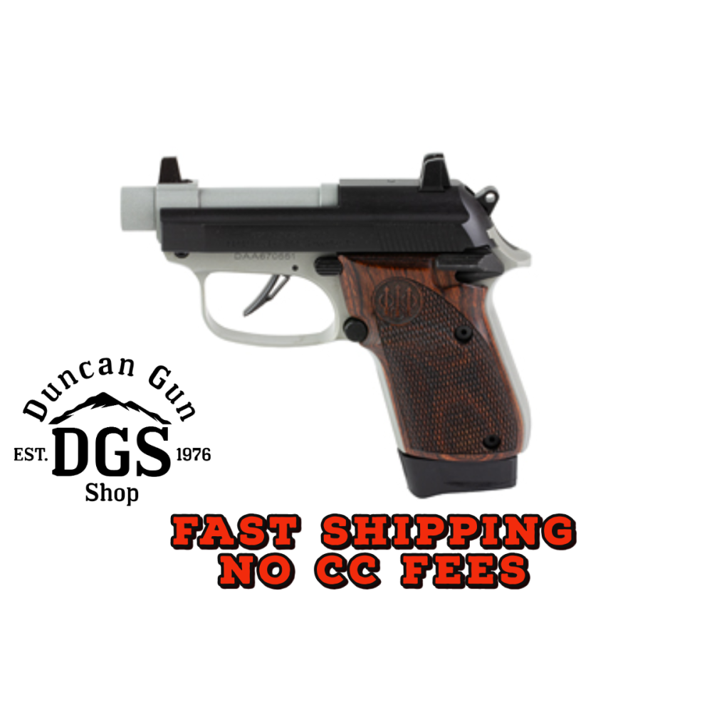 BERETTA 30X TOMCAT 32ACP 2.9 8-SHOT INOX/BLACK THREADED