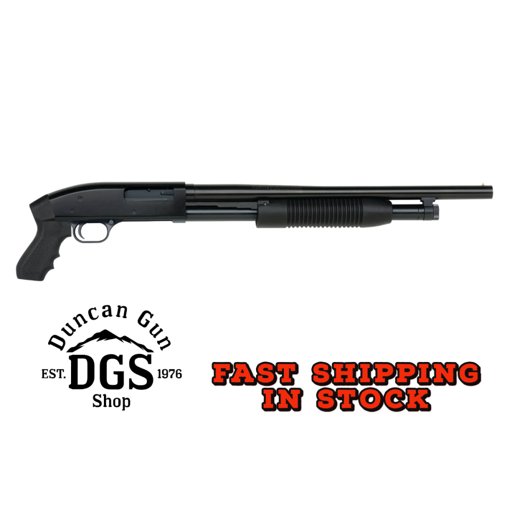 Maverick Arms 31008 88 Cruiser 12 Gauge 5+1 18.50 Blued Barrel w/Cylinder Bore, Bead Sights, Dual Extractors, Anti-Jam Elevator, Synthetic Pistol Grip Stock w/Ribbed Forearm, Cross-Bolt Safety